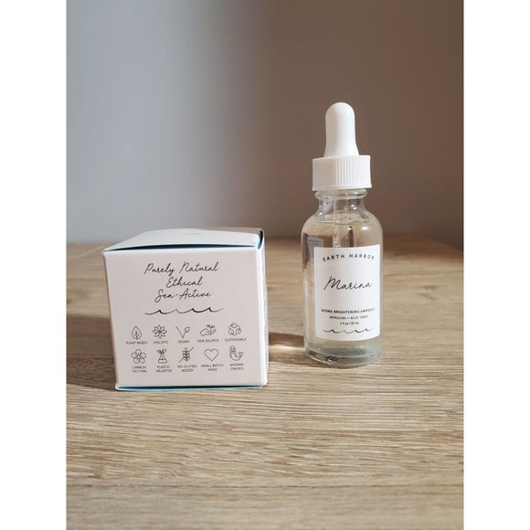 Earth Harbor Glow Juice Mask 2 fl oz and Marina Ampoule 1 fl oz Brand New - Picture 3 of 3